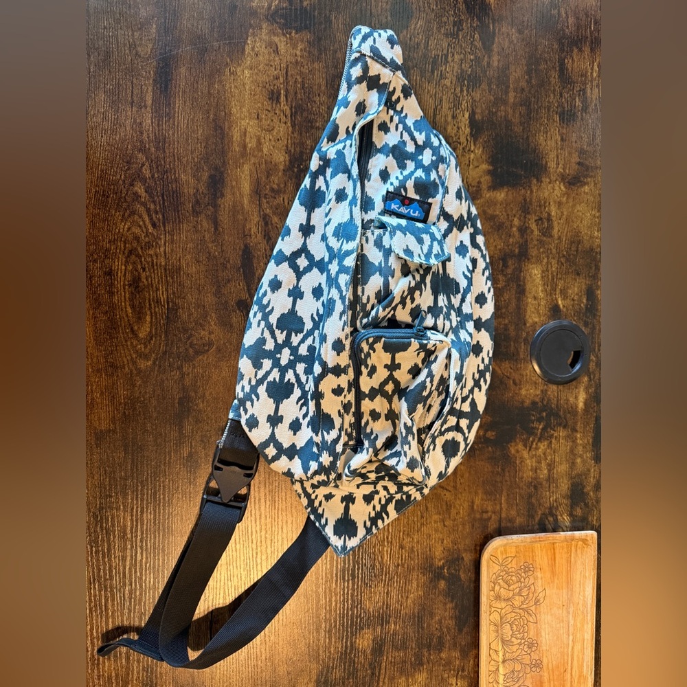 KAVU Outlander Ikat Dye Sling Backpack